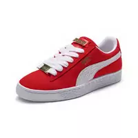 nouvelle basses puma suede heart et 50th anniversary rouge